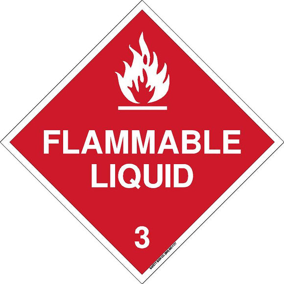 FLAMMABLE LIQUID (3) (DURAPRESS® Vinyl Press On)
