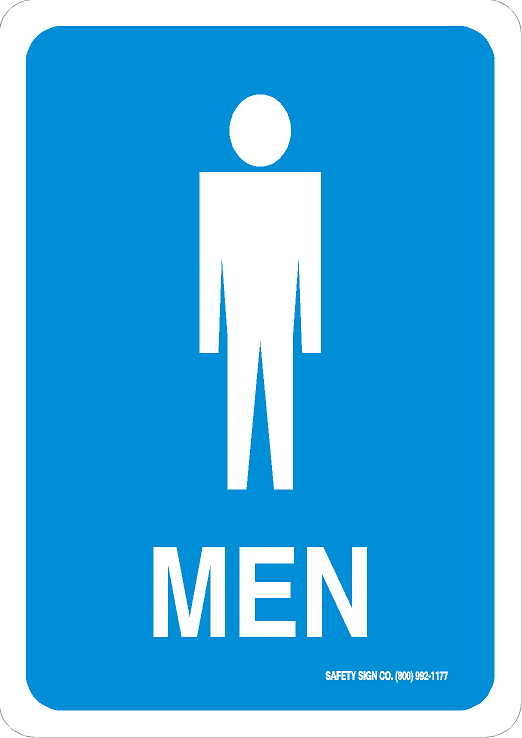 MEN SIGN β Safety Sign Company