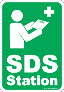 SDS STATION SIGN