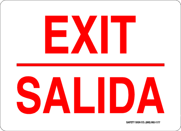 EXIT - SALIDA