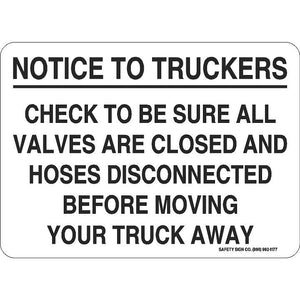 NOTICE TO TRUCKERS ...