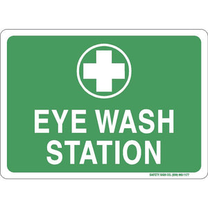 EYE WASH STATION SIGN