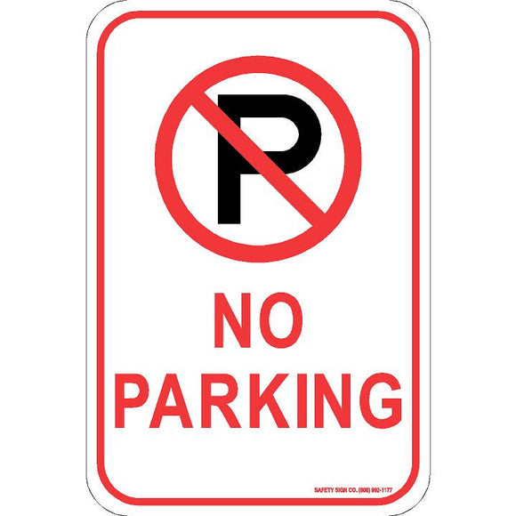 (NO PARKING GRAPHIC) NO PARKING SIGN
