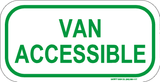 VAN ACCESSIBLE SIGN