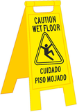 FOLDING PORTABLE FLOOR STAND SIGN (VARIOUS LEGENDS)