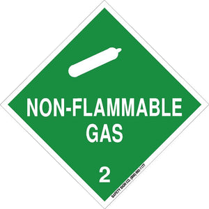 NON-FLAMMABLE GAS (2) (DURAPRESS® Vinyl Press On)