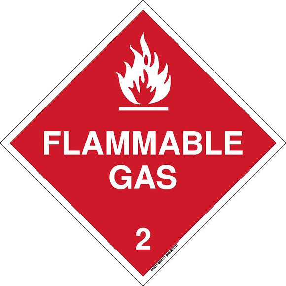 FLAMMABLE GAS (2) (DURAPRESS® Vinyl Press On)